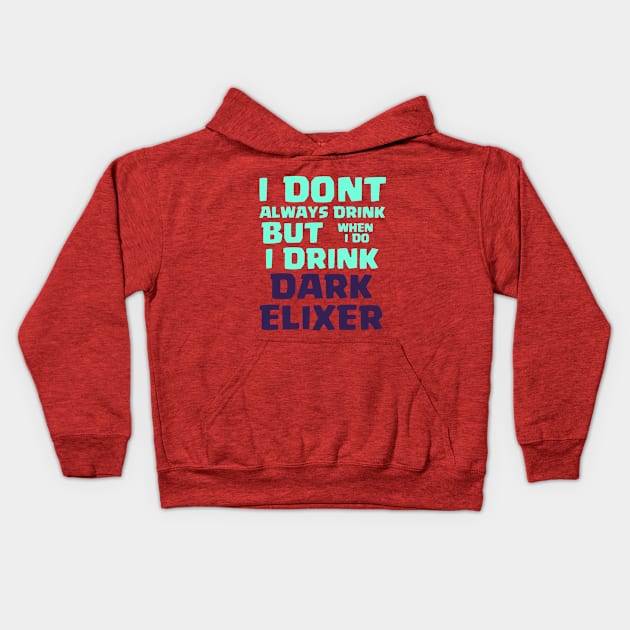 Dark Elixer Kids Hoodie by Jay103